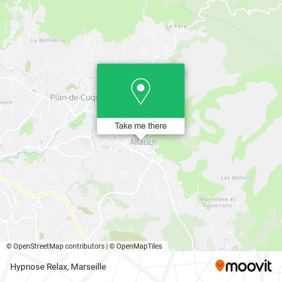 Hypnose Relax map