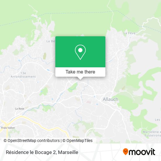 Résidence le Bocage 2 map