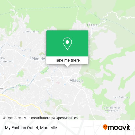 My Fashion Outlet map