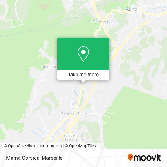 Mama Corsica map