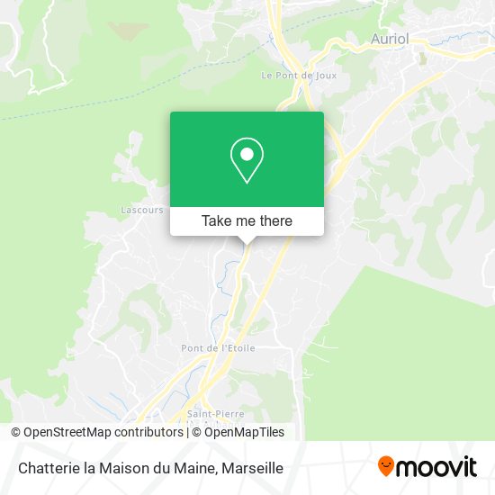 Chatterie la Maison du Maine map