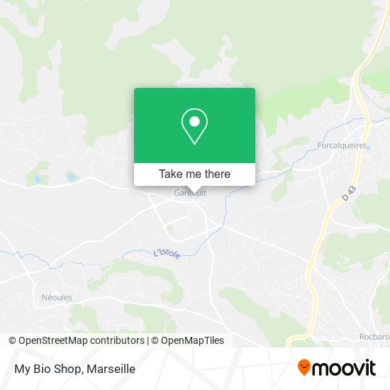 My Bio Shop map