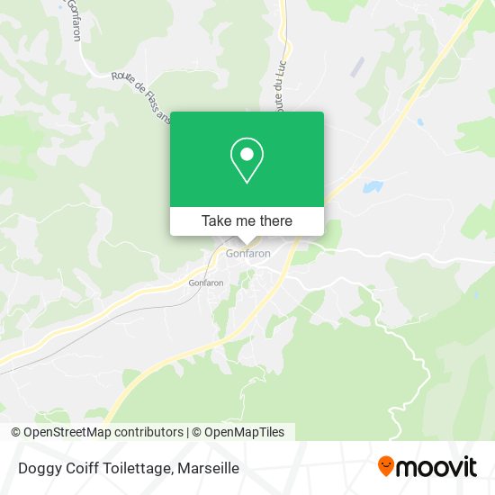 Doggy Coiff Toilettage map