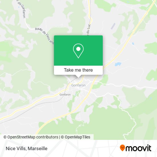 Nice Vills map