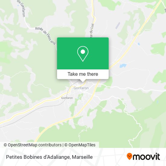 Petites Bobines d'Adaliange map