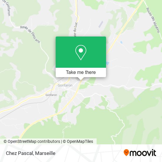 Chez Pascal map