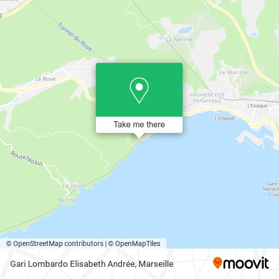 Gari Lombardo Elisabeth Andrée map
