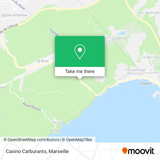 Casino Carburants map