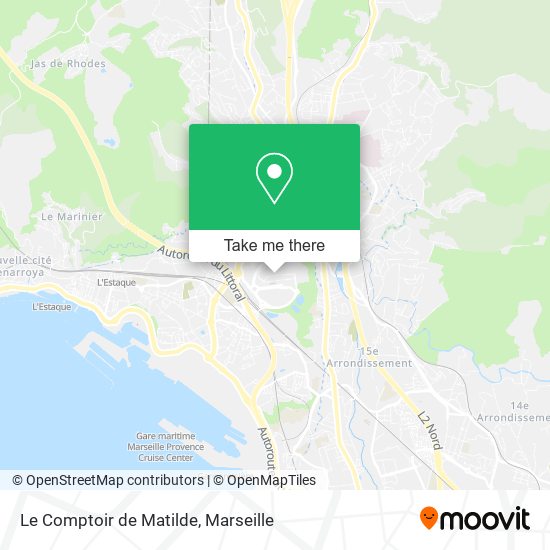 Le Comptoir de Matilde map