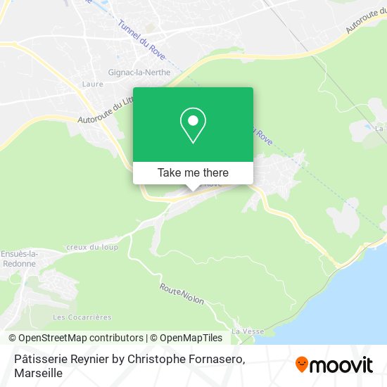 Pâtisserie Reynier by Christophe Fornasero map