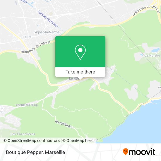 Boutique Pepper map