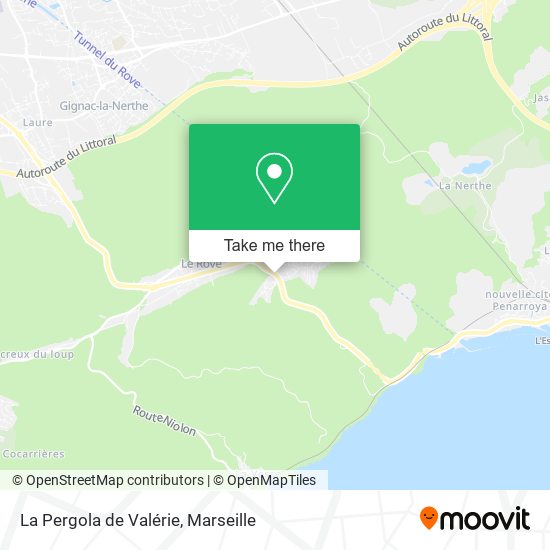 La Pergola de Valérie map