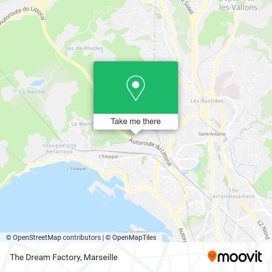 The Dream Factory map