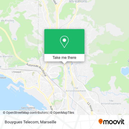 Bouygues Telecom map