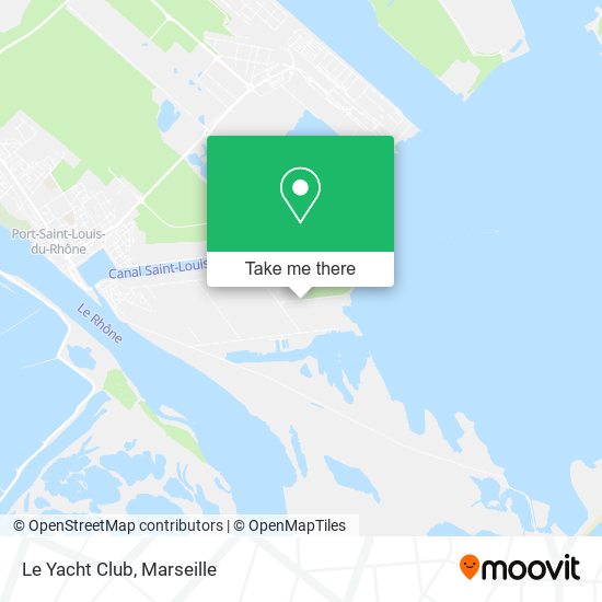 Le Yacht Club map