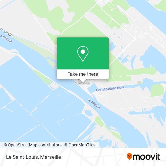 Le Saint-Louis map