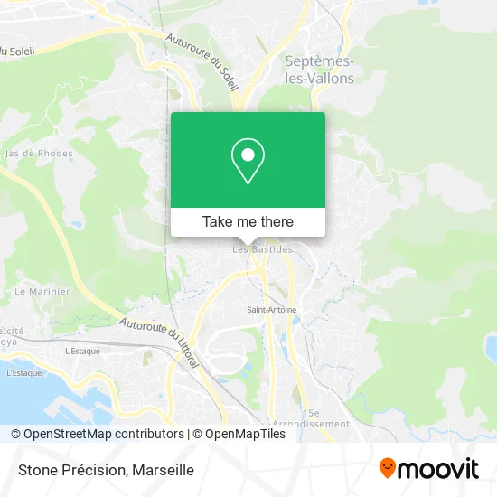 Stone Précision map