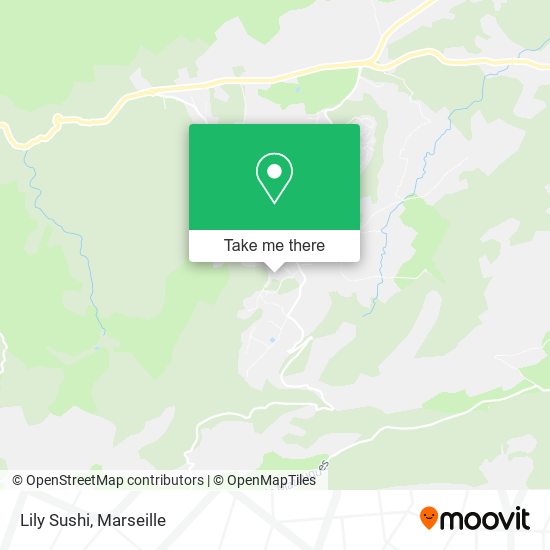 Lily Sushi map
