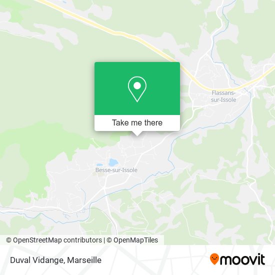 Duval Vidange map
