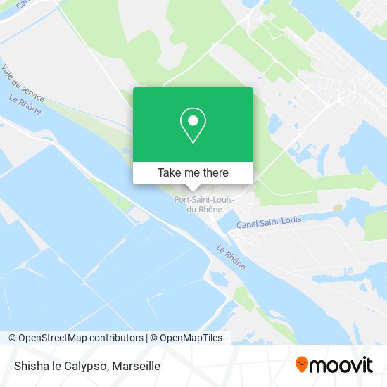 Shisha le Calypso map
