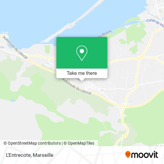L'Entrecote map
