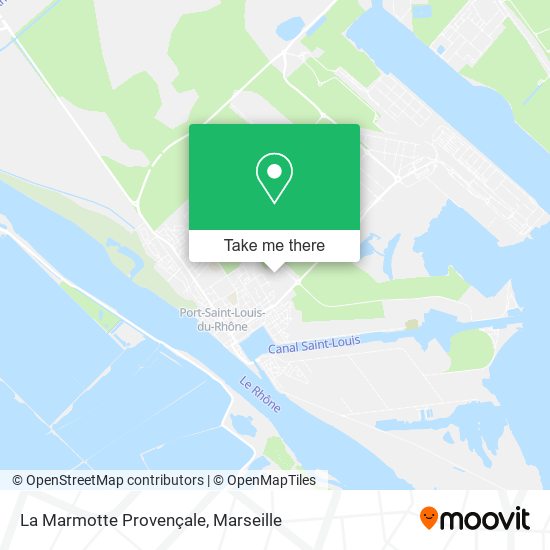 La Marmotte Provençale map