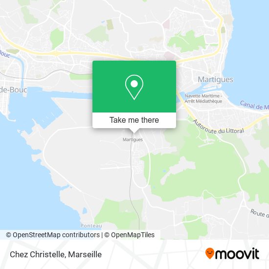 Chez Christelle map