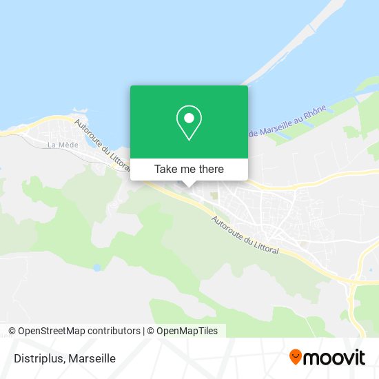 Distriplus map