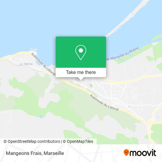 Mangeons Frais map