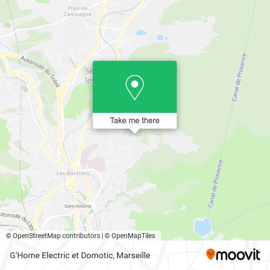 G'Home Electric et Domotic map