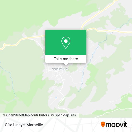 Gîte Linaye map