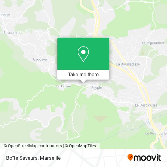 Boîte Saveurs map