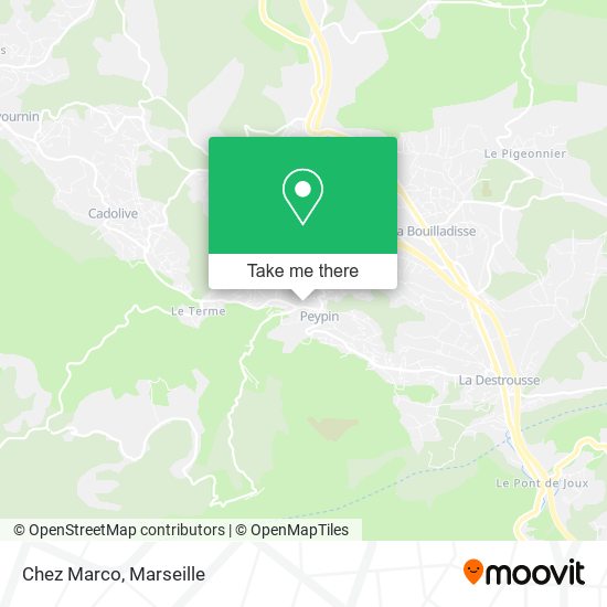 Chez Marco map
