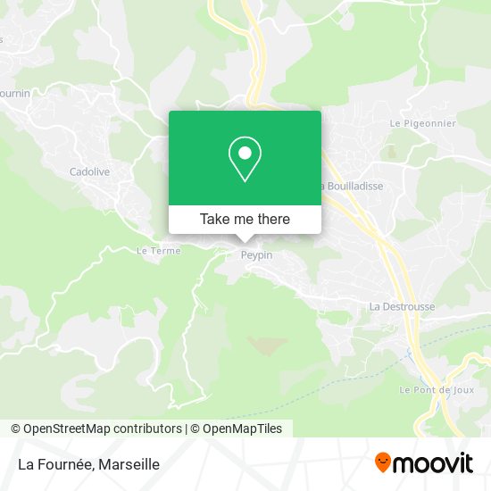 La Fournée map