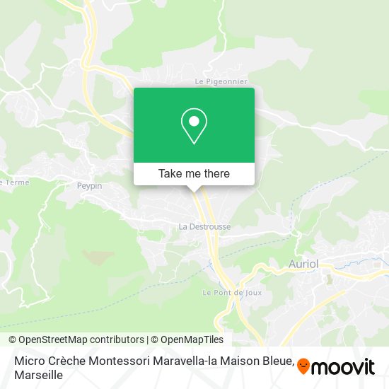 Micro Crèche Montessori Maravella-la Maison Bleue map