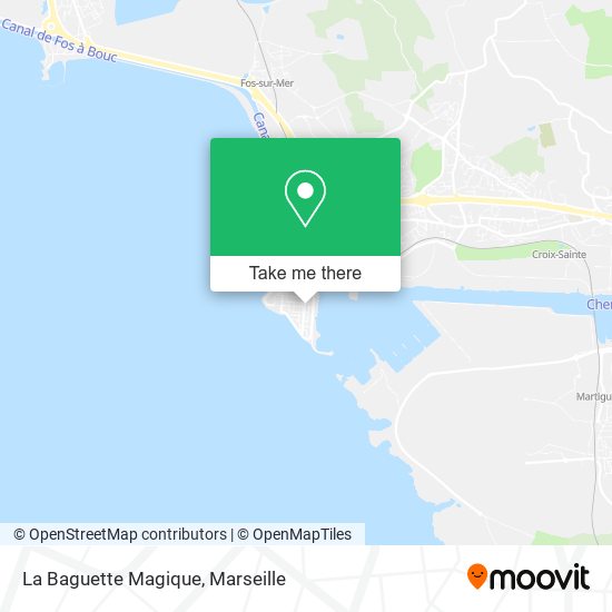La Baguette Magique map