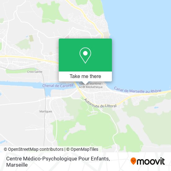 Mapa Centre Médico-Psychologique Pour Enfants