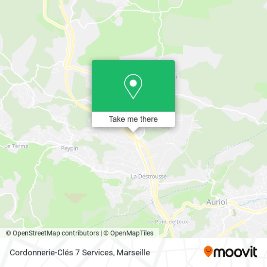 Cordonnerie-Clés 7 Services map