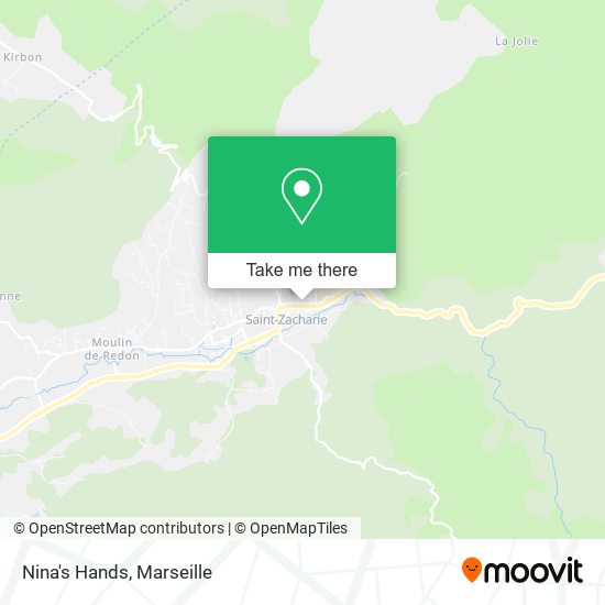 Nina's Hands map