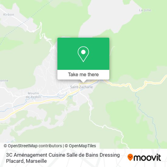 3C Aménagement Cuisine Salle de Bains Dressing Placard map