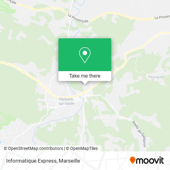 Informatique Express map