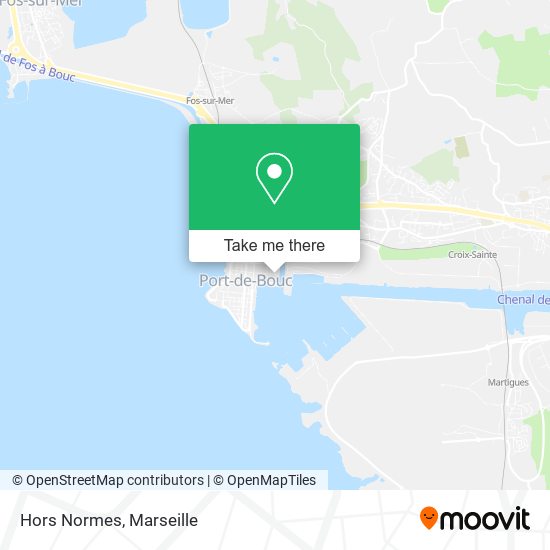 Hors Normes map