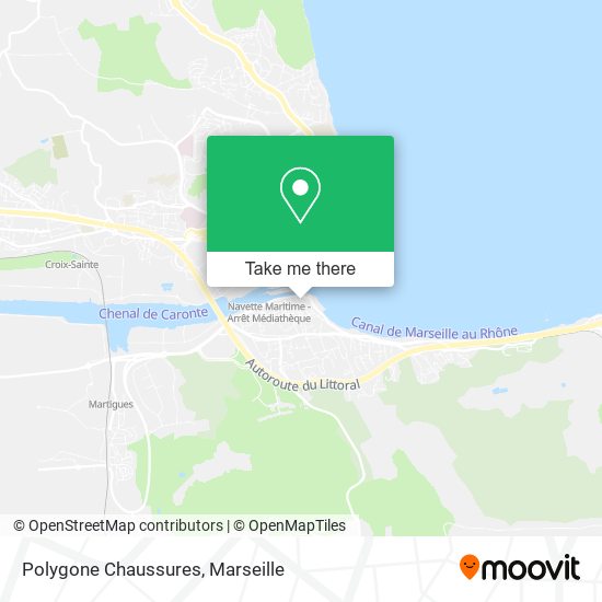 Polygone Chaussures map