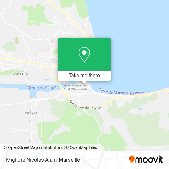 Migliore Nicolas Alain map