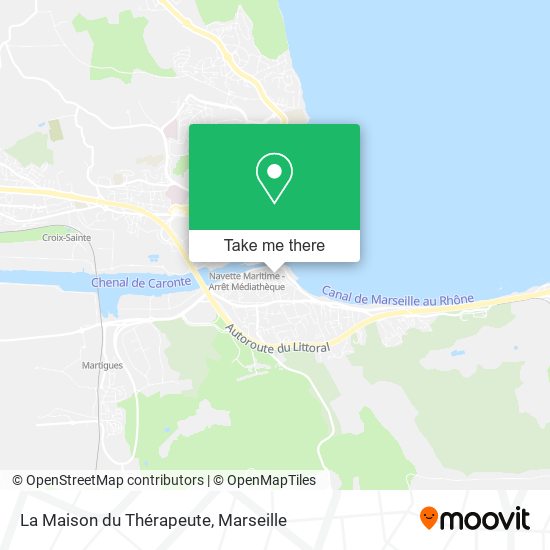 La Maison du Thérapeute map