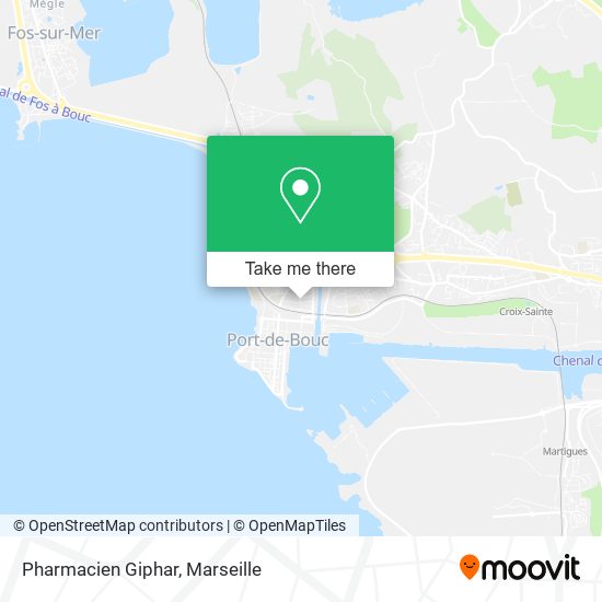 Pharmacien Giphar map