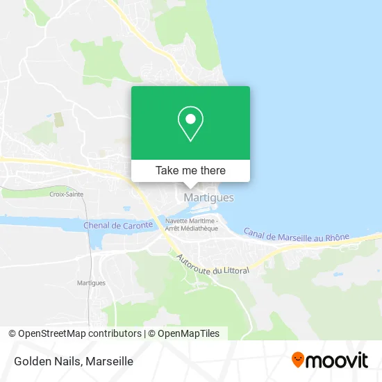 Golden Nails map