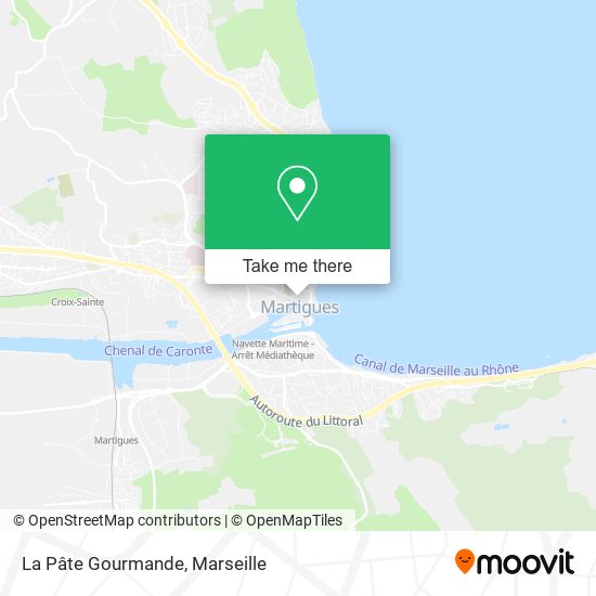 La Pâte Gourmande map