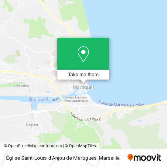 Église Saint-Louis-d'Anjou de Martigues map