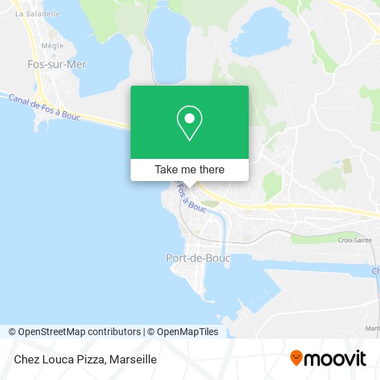 Chez Louca Pizza map